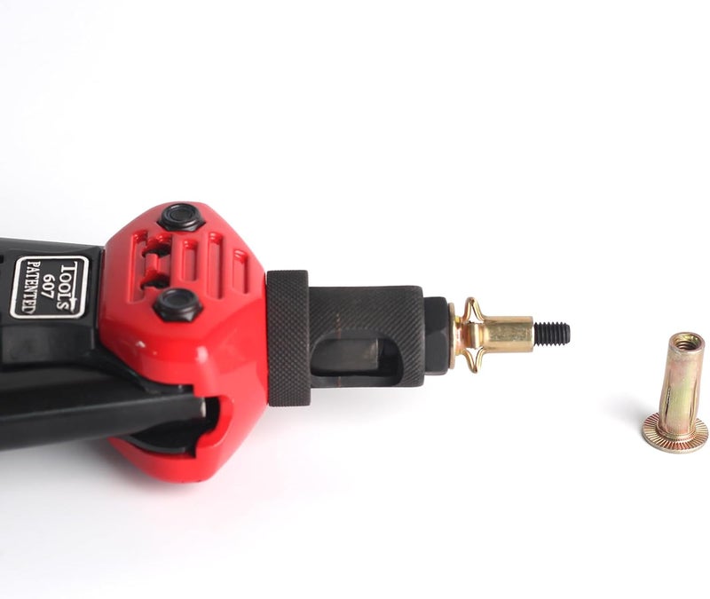 CORWIN Store M6 Extended Rivet Nut Gun Mandrels and Nosepiece Set, Specifically Designed for Installing Pre-bulbed Rivet Nuts and Similar Threaded Inserts Multi-Grip - Image 3